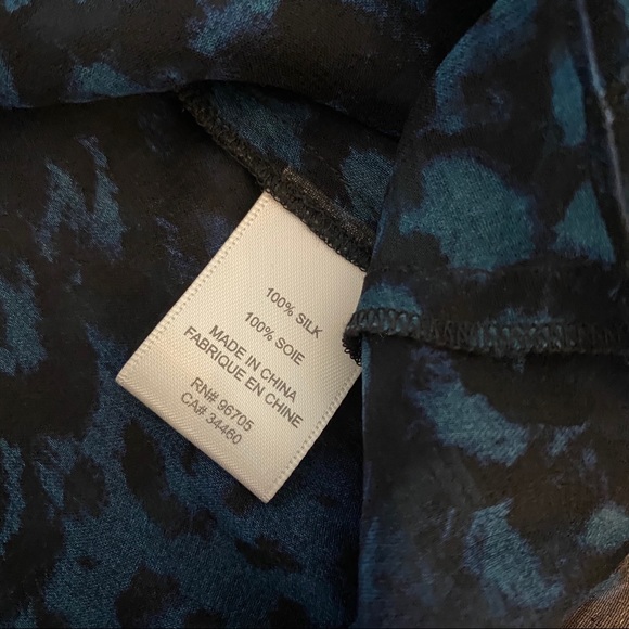 Rebecca Taylor animal print silk ruffled tank - Picture 11 of 11